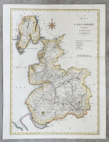 Original antique map 1806 - original,