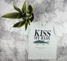 Vintage Kiss My Bass 90s Humor