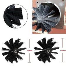 100/150mm Chimney Flue Sweep Brush For Drain Rods Cleaning Fireplace Brush UK