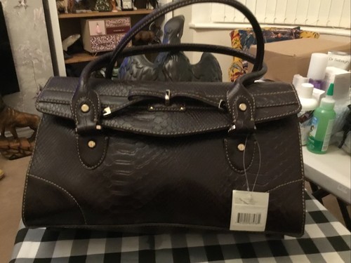 Liz clareborne brown leather - clareborne,