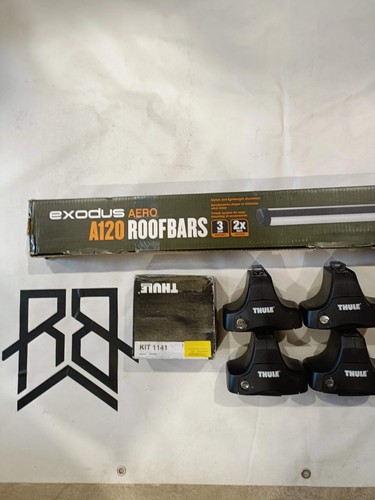 Roof bar set - for, toyota