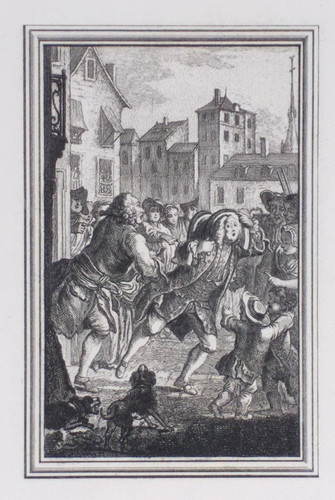 Old antique print erotica - antique,
