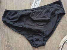 Girls black cotton school