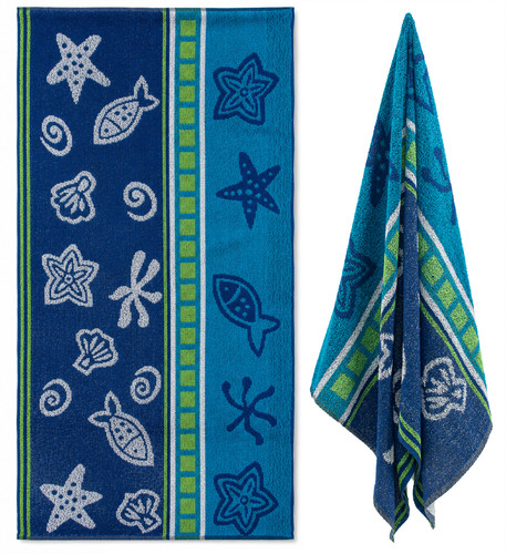 Jacquard beach towel cotton - towel,