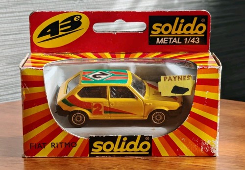 Vintage solido scale fiat - solido,