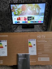 Samsung UE24N4300AEXXU 24" HD Ready LED Smart TV - Open Box