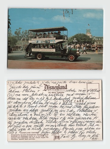 Postcard disneyland omnibus - -,