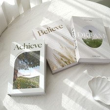 Book Shelf Display Decorative Book Foldable Simulation Book  Home Decoration