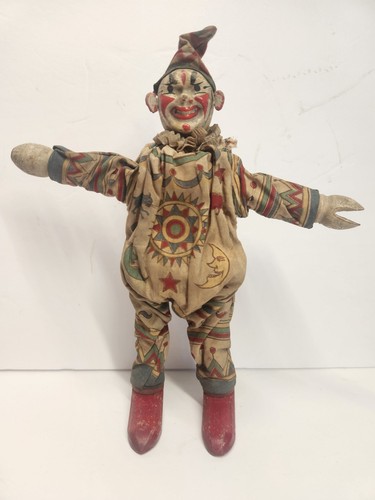 Beautiful old schoenhut clown - beautiful,