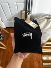 NWT Stussy Metal S Tip Belt - Black L/XL