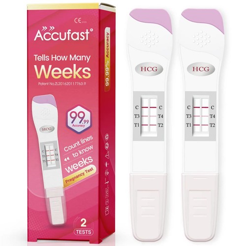 Accufast pregnancy test - accufast, 2x