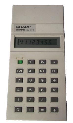 Calculator vintage sharp - vintage,
