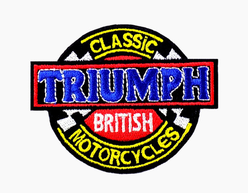 Triumph embroidered patch - triumph,