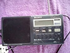 VINTAGE SONY RDS CLOCK RADIO BATTERY /240V