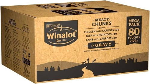 Winalot meaty chunks - chunks, wet