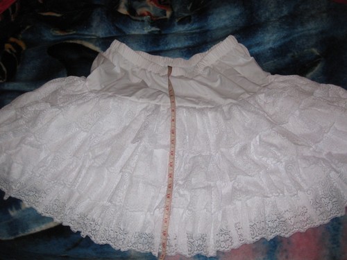 Frilly petticoat max waist - ,