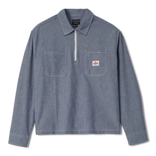 Brixton trademark half zip - brixton,