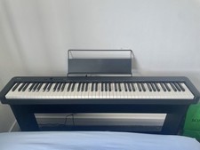 Casio S160BKST Digital Piano with CS-470 3-Pedal Stand (Black).