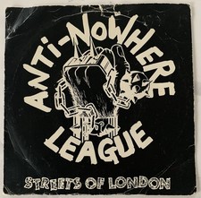 ANTI-NOWHERE LEAGUE - 7"