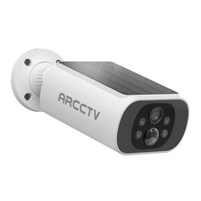 ARCCTV Solar Powered Outdoor Wireless Security Camera 4MP Rechargeable IP66