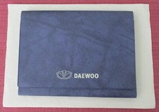 GENUINE DAEWOO HANDBOOK - OWNERS MANUAL WALLET - MATIZ  TACUMA  LACETTI  KALOS