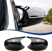 2X Gloss Black Wing Mirror