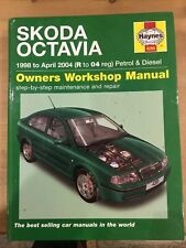Haynes Skoda Octavia 1998 - April 2004  And Owners Workshop Manual 