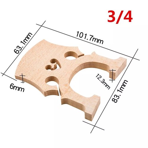 Cello bridge belgian style 4 - belgian,