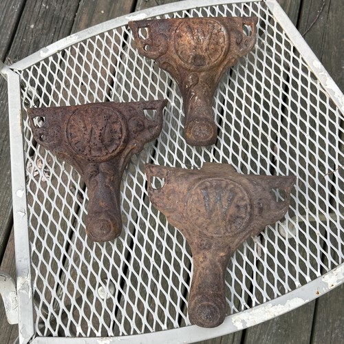 Antique cast iron - parlor, wood