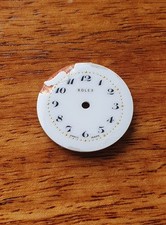 Vintage Early ROLEX Trench Watch Dial - 22.2mm - Rare