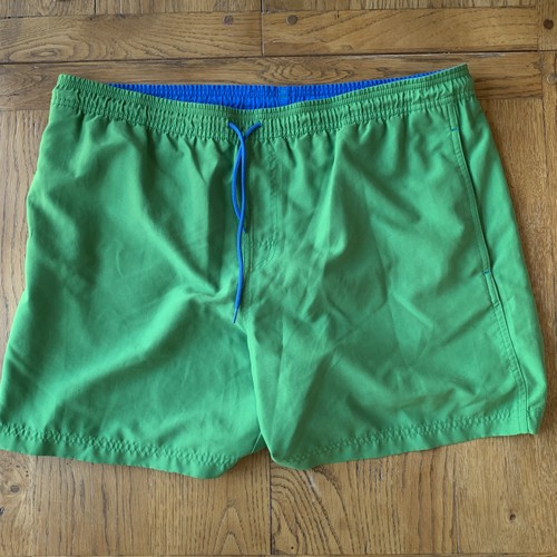 Mens swim shorts green l - m&s,