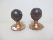 Vintage Wooden Door Knobs