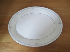 Vintage Royal Doulton Carnation  13 1/2" Oval  Bone China Serving Platter/Plate