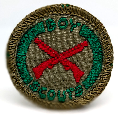 Vtg boy scout crossed - boy,