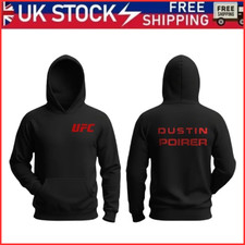 wildstallion UFC Dustin Poirier black Hoodie