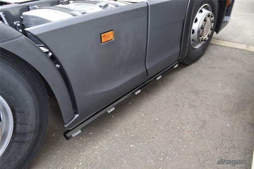 Black side bars amber - side, leds