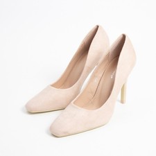 Womens Ladies Suede Stiletto