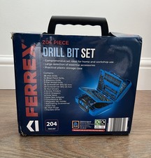 FERREX 204 PIECE DRILL BIT SET
