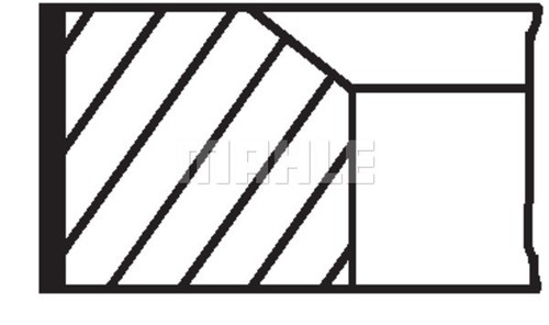 New piston ring kit for - piston,