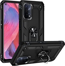 For Oppo A54 5G/Oppo A74 5G Case, Kickstand Shockproof Ring Stand Phone Cover