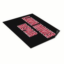 Car Magnet Set of 2 Lawn Mower