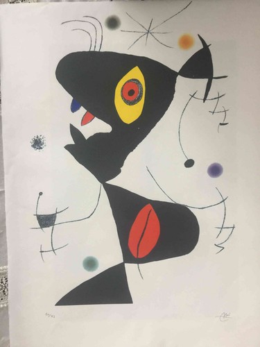 Joan miro lithography off - joan,