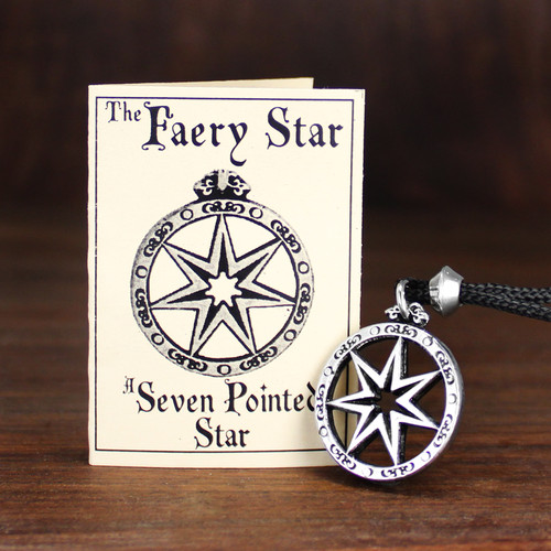 The faery star - faery, pendant