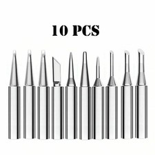 10 Pack Solder Soldering Iron Tips Standard Size Accessories Electrical 900M-T