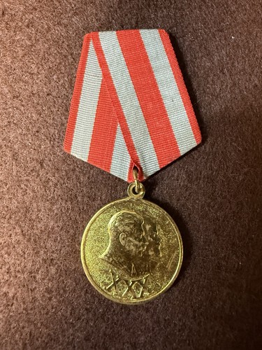 Vintage soviet russian medal - soviet,