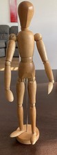 Vintage Wooden Artist Mannequin Model 10”