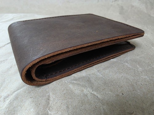 Wallet genuine soft - soft, leather