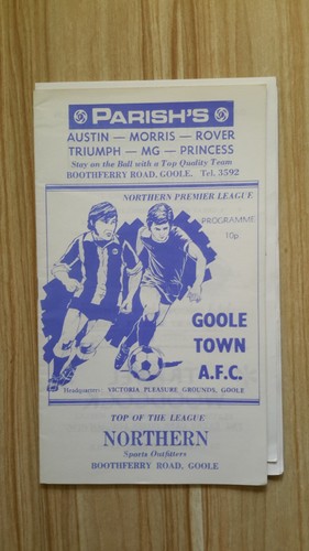 Goole town blyth spartans fa - blyth,