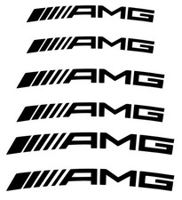 6x Curved AMG  Brake Caliper