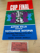 1971 League Cup Final Villa v